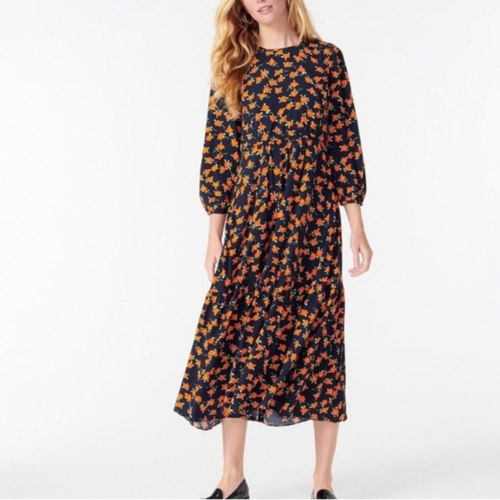 J.Crew dress & Matching scarf